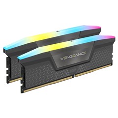 CORSAIR RAM DIMM XMS5 KIT 2x16GB CMH32GX5M2E6000Z36, DDR5, 6000MHz, LATENCY 36-44-44-96, 1.4V, VENGEANCE RGB DDR5, DUAL PROFILE INTEL XMP & AMD EXPO, BLACK PCB, HEATSPREADER GREY, LTW.